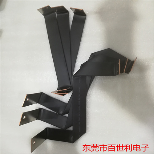 异形热缩管绝缘铜箔软连接