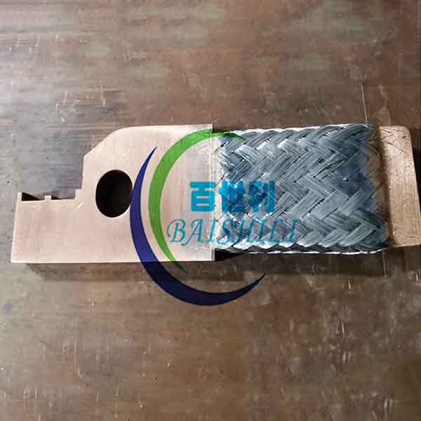 铜编织带熔压端子软连接
