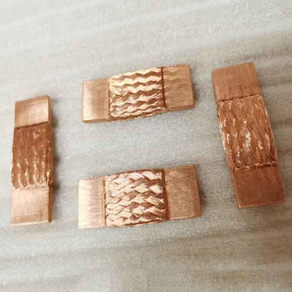 铜编织带熔压端子软连接